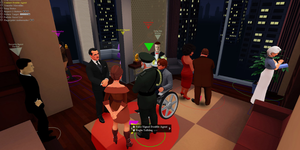 SpyParty gameplay