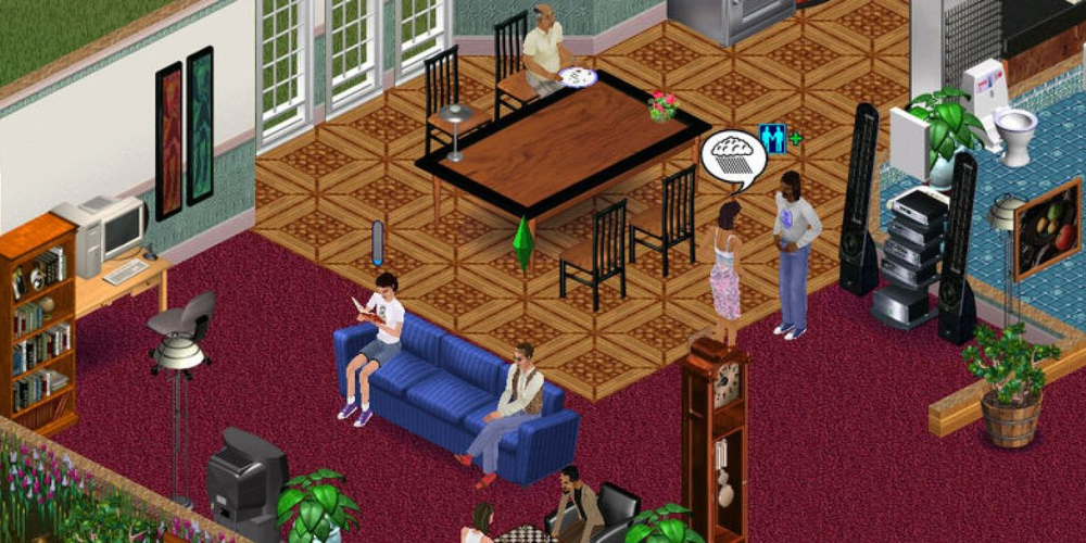 Sims 2000 game